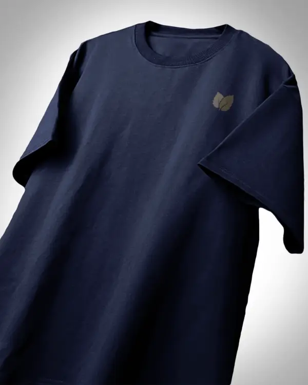 Plain Blue Oversized T-Shirt