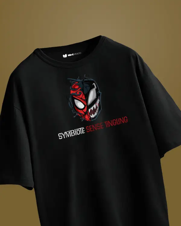 spiderman venom design t shirt